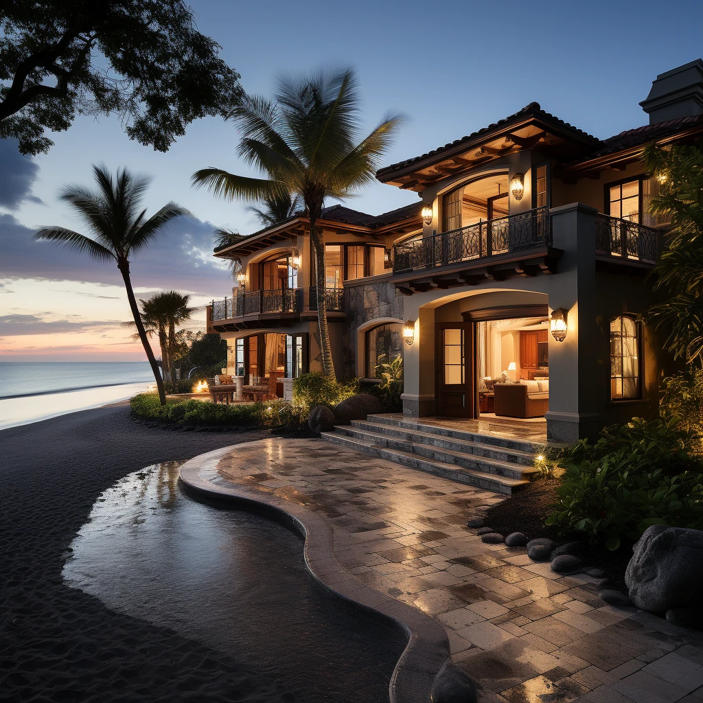 Beach home in Naples, Florida