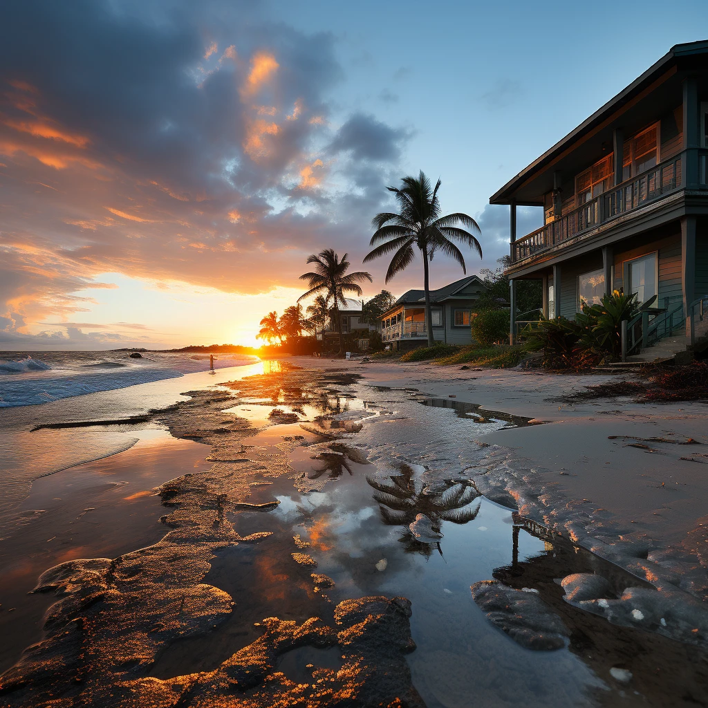 Beach home in Naples, Florida