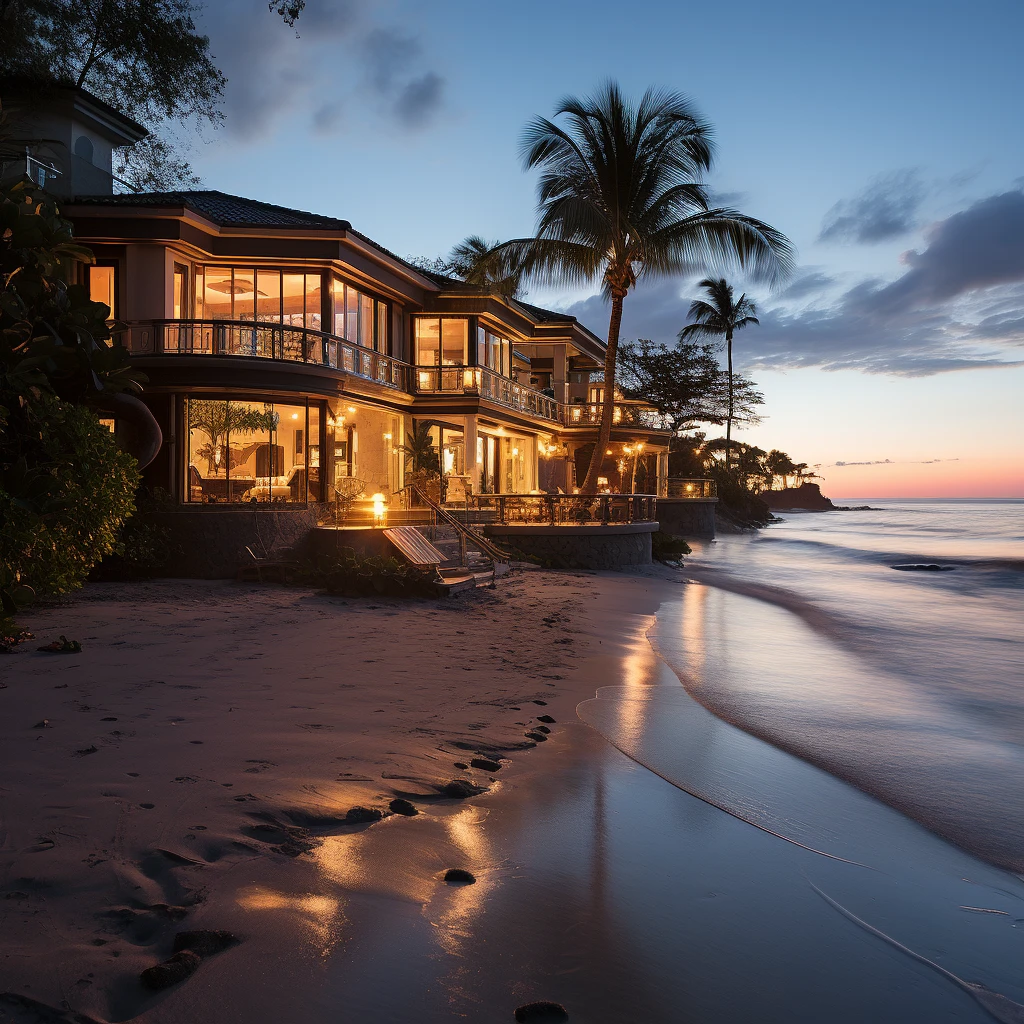 Beach home in Naples, Florida