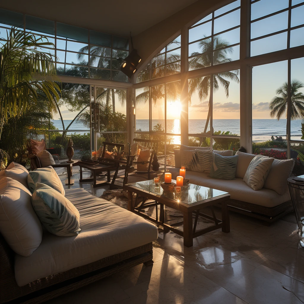 Beach home in Naples, Florida