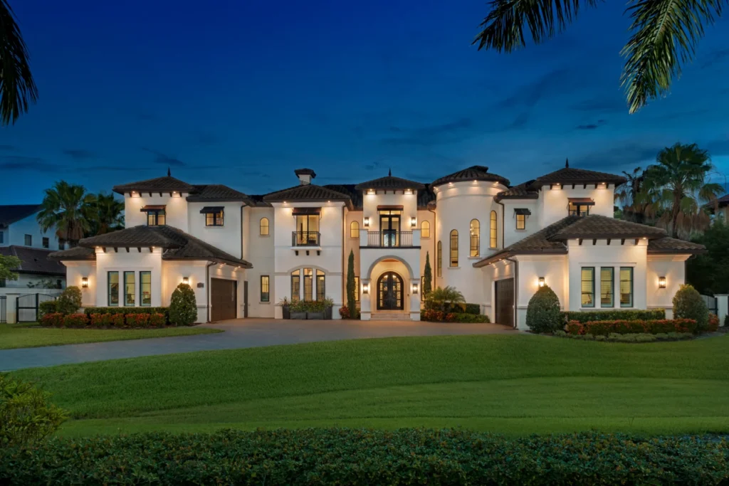 A luxury house in Florida built by one of the Top Florida Luxury Builders