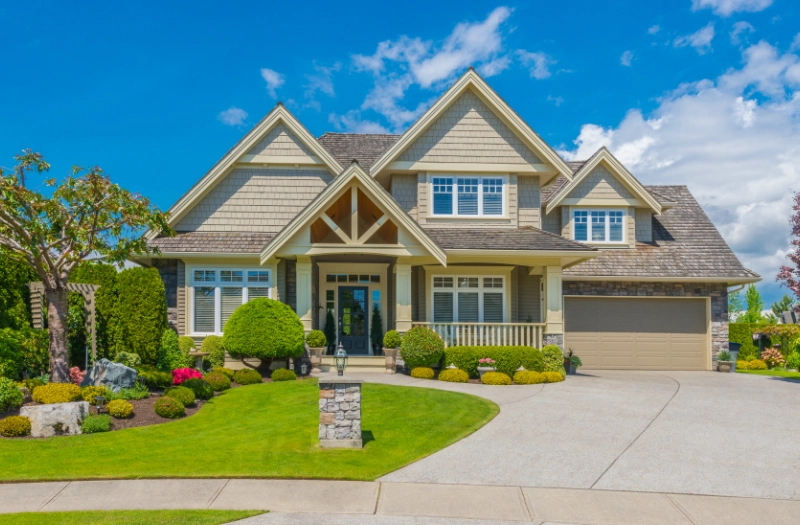 A view of a house property in Georgia