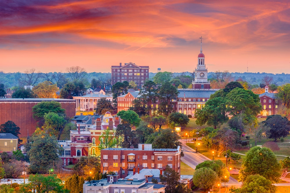 A view of real estate property in Georgia